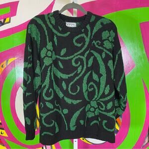 Jonathan Cass, Vintage Knit Sweater, Similar to a Size Medium. Excellent cond!